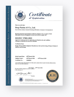 ISO 27001 certificate scan